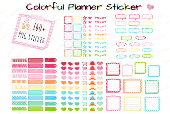 Download Colorful Digital Planner Sticker - Planner Collection
