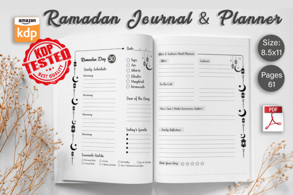 Download Ramadan Planner &amp; Journal - Planner Collection