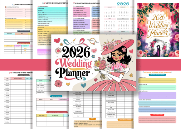 Download 2026 Wedding Planner Journal - Planner Collection