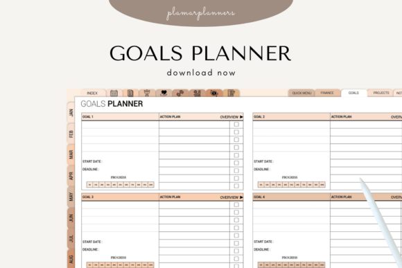 Download Goal Planner – Printable - Planner Collection