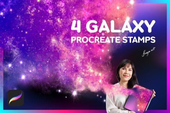 Download Galaxy Brushes Procreate - Premium Resources