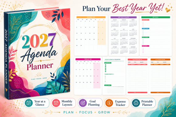 Download 2027 Agenda Planner - Planner Collection