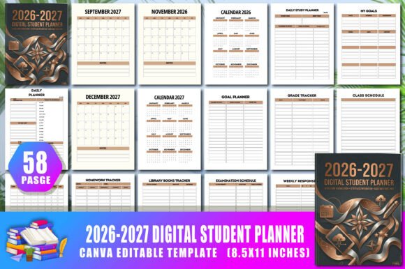 Download 2026-2027 Digital Student Planner - Planner Collection
