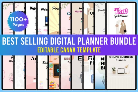 Download Best Selling Digital Planner Bundle - Planner Collection