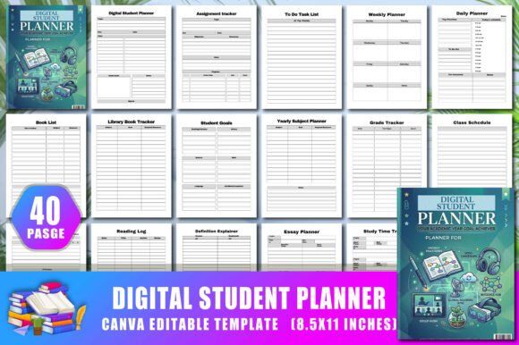 Download Digital Student Planner - Planner Collection